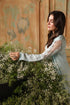 HP20 - Sky blue Silk gown with trouser