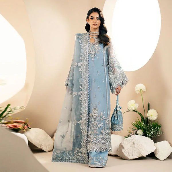 HW001 - 3 piece Resham and sequin embroidery