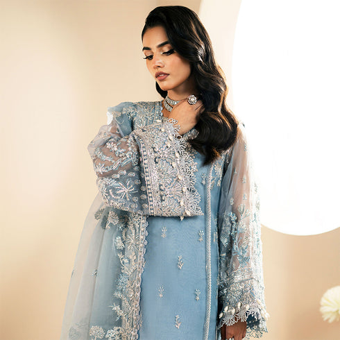 HW001 - 3 piece Resham and sequin embroidery