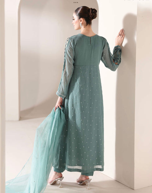 AK002 - Mint 3 piece suit