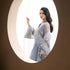 HW001 - 3 piece Resham and sequin embroidery