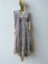 HP007 - 3 piece lavender-grey Anarkali style