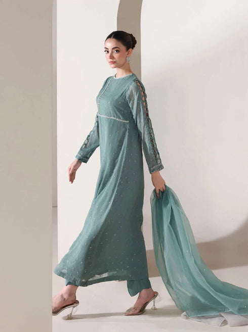 AK002 - Mint 3 piece suit