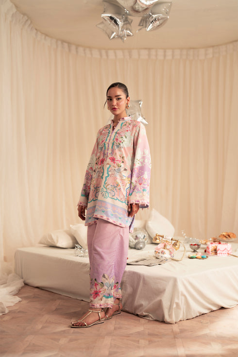 HC12 - Pink Floral Co-ord Summer 26