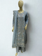 HP006 - 3 piece blue long Kameez style