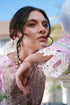HC009 - Pink floral print 3 piece stitched Chikankari Summer Collection