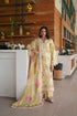 HC007 - Yellow 3 piece stiched Chikankari Summer Collection