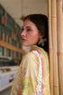 HC007 - Yellow 3 piece stiched Chikankari Summer Collection
