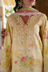 HC007 - Yellow 3 piece stiched Chikankari Summer Collection
