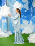 HP16 - Sky Blue Kaftan style with plazo