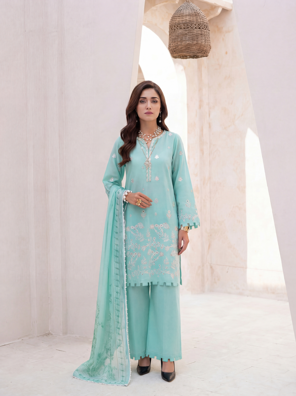 HC006 - Sky blue 3 piece