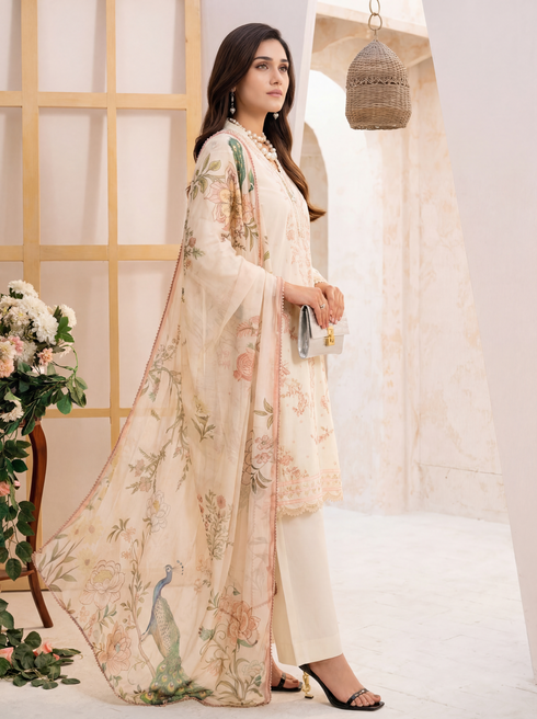 HC005 - off white 3 piece